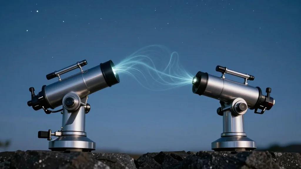 Quantum Entanglement Could Link Distant Telescopes for Sharper Images