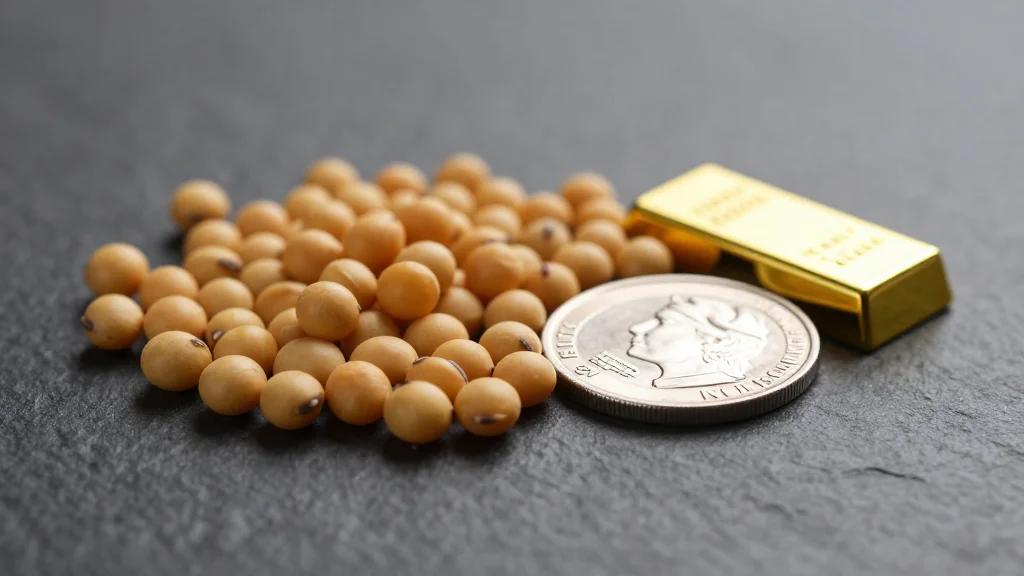 Soybeans Trading with Fractional Gains on Monday