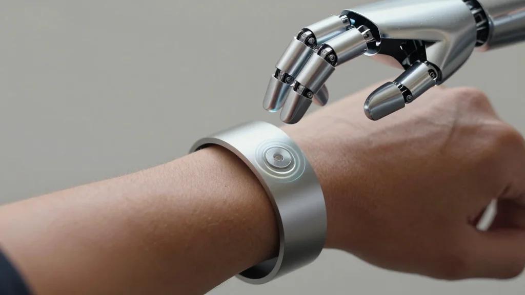 Ultrasound Wristband Enables Direct Robot Control