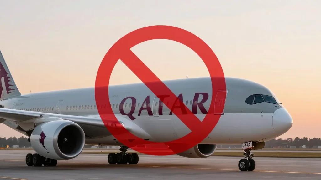 Qatar Airways Halts Flights Until Airspace Reopens