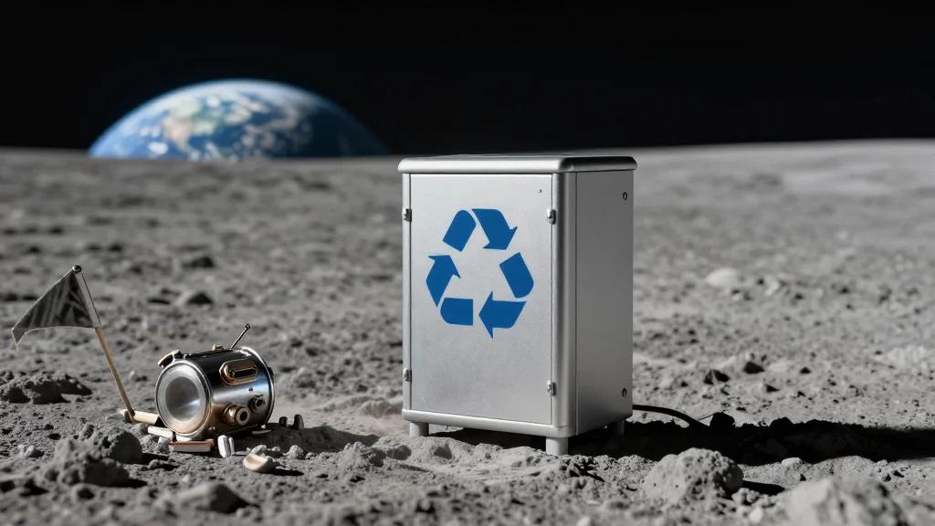 With Renewed Interest in Going to the Moon, How Will Future Trash Be Dealt With?