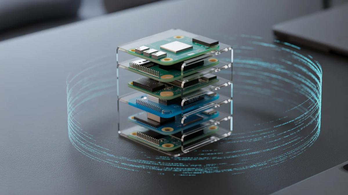 Modular Edge AI Tower: Stack Pi and Jetson Boards