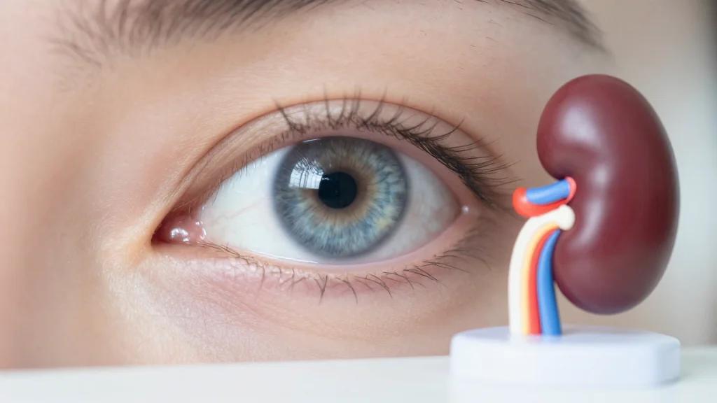 Swept-Source Optical Coherence Tomography Angiography May Predict Diabetic Nephropathy