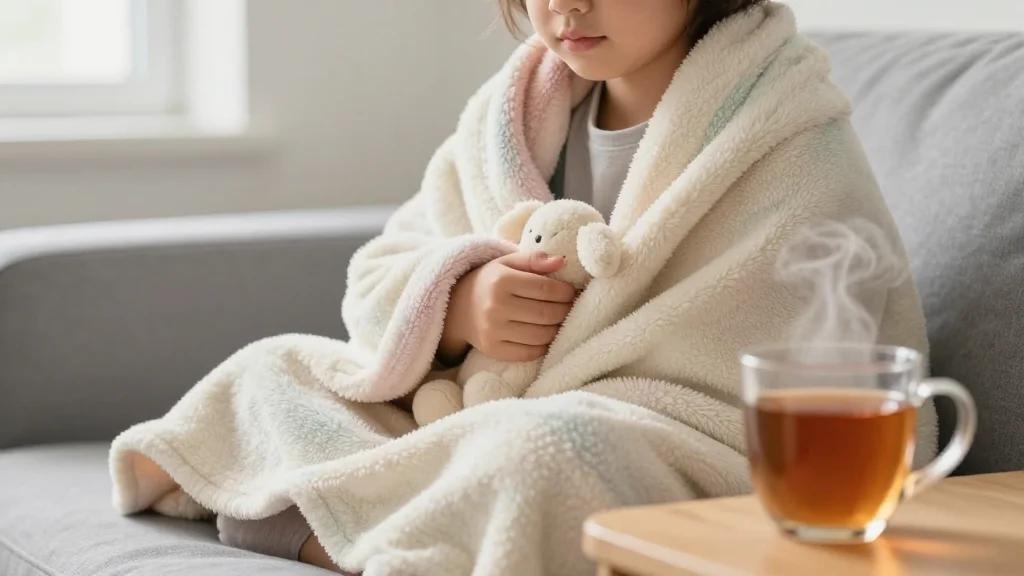 Kids Resist Sick Days, but Rest Wins