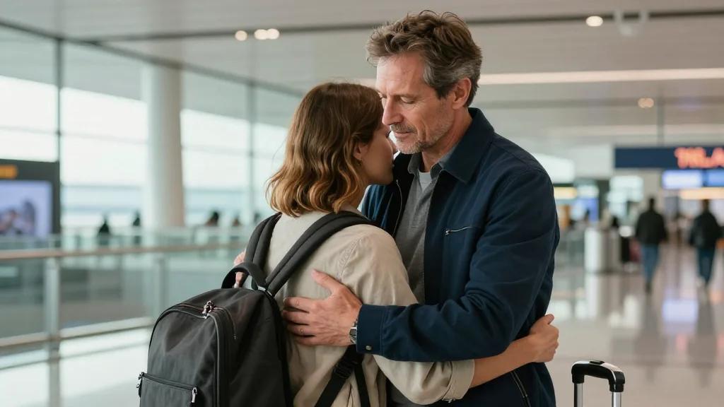 Dad’s Unwavering Support Makes Every Departure Easier