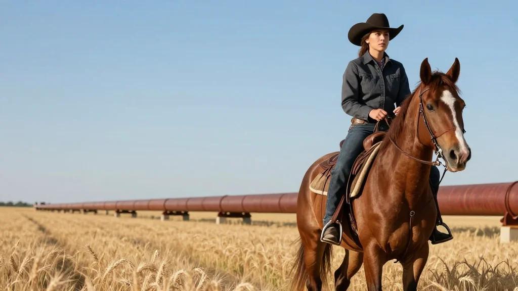 Four Horses, 400 Km, and a Fight over a Gas Pipeline that Will Cross the State’s Most Fertile Plains