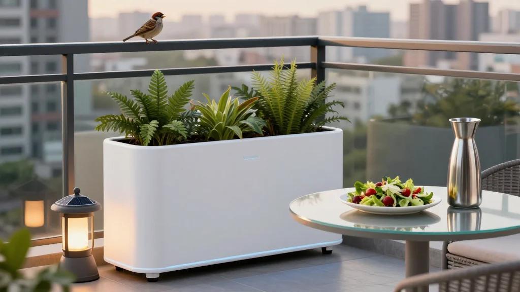 Tech Turns Tiny Outdoors Into Wildlife Havens & Dining Spots