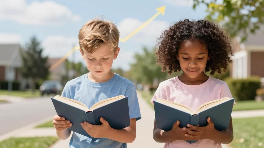 Kids Carrying Books Signal a Seismic Literacy Shift