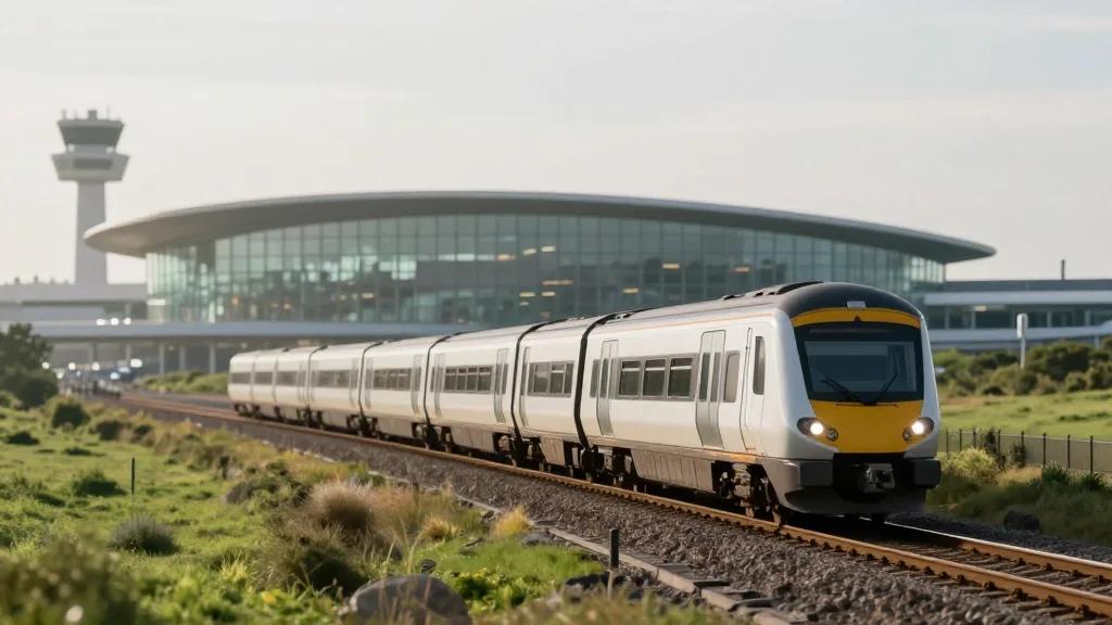 A Brand New Railway Line Could Serve London’s Biggest Airport