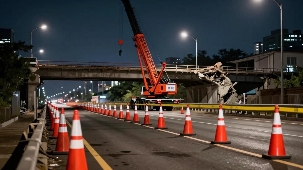 Southbound I‑75 Closed for Linn Street Bridge Demolition, Detours Recommended