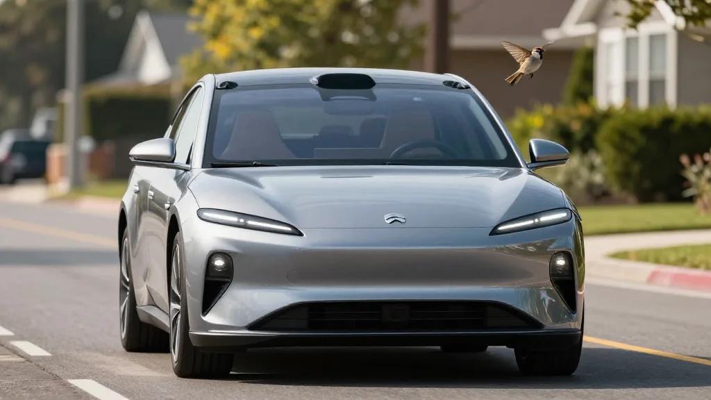 FSD Should Use Gentle Braking for Passing Birds