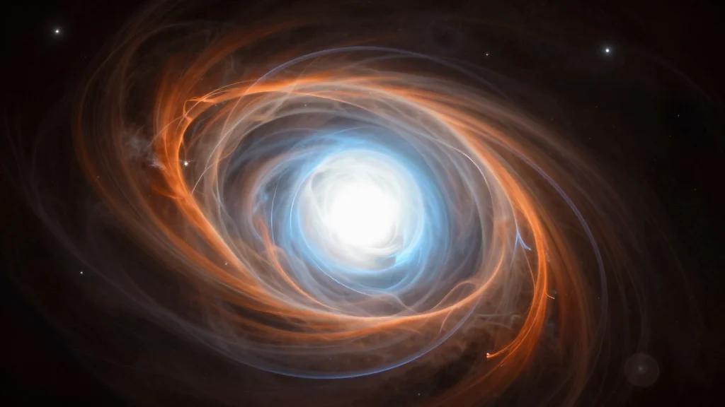 Baby Stars Release Magnetic Bursts Forming Vast 1000 AU Gas Rings