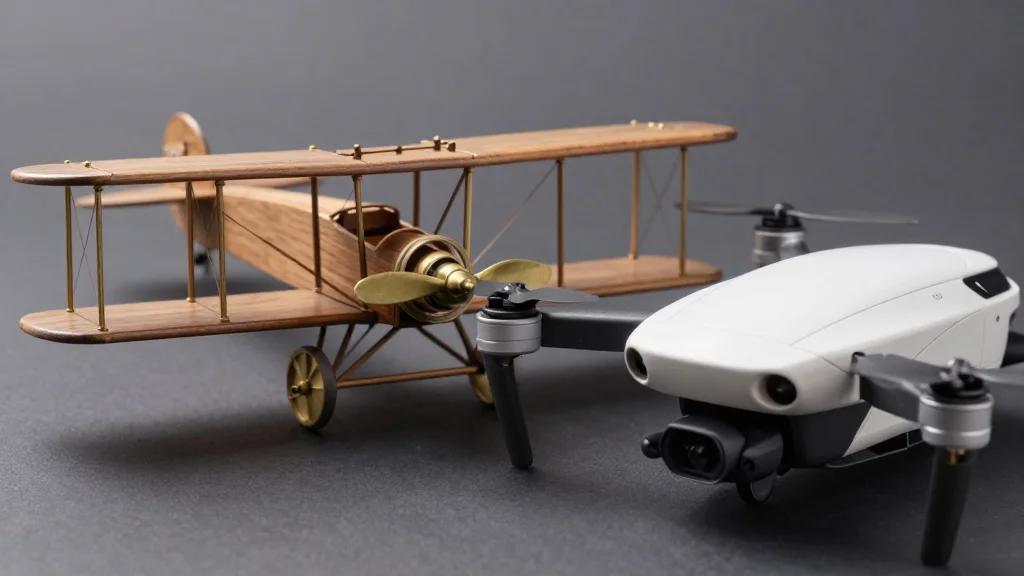 From 1907 Gyroplane to 2010 Parrot: Quadcopter Era Begins