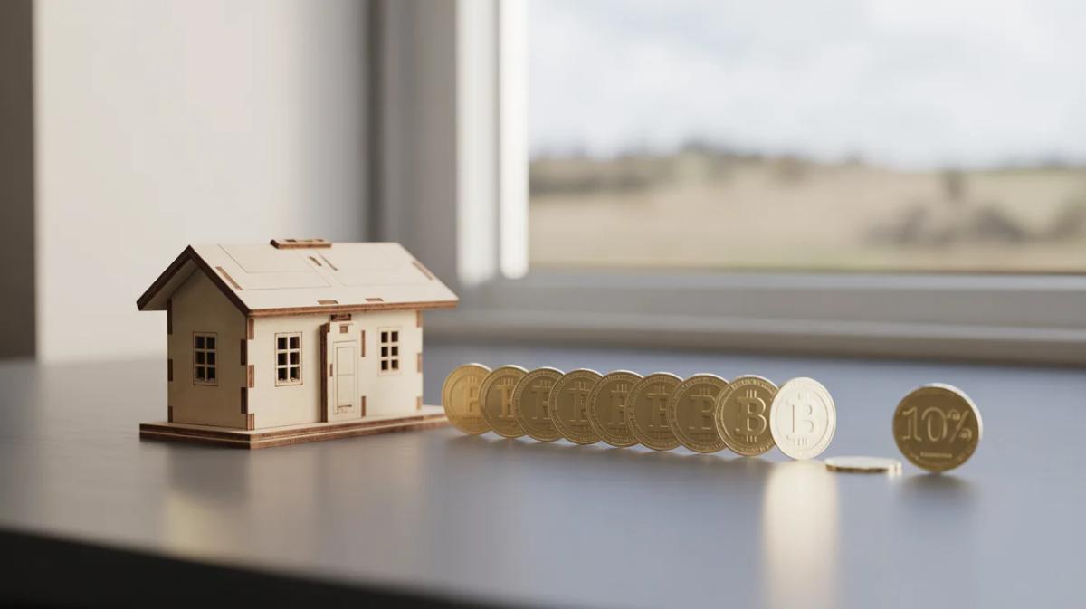 Sell 10% BTC When House Upgrade Be