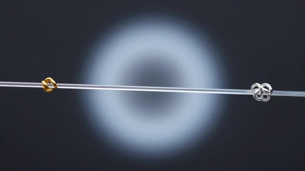 Twisted Nanoparticles Sorted by Light