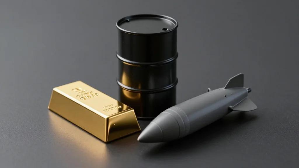 Iran Strikes Tighten Oil, Boost Gold as Tensions Rise