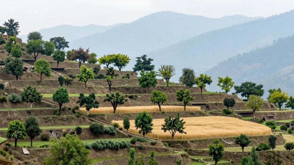 Altitude-Dependent Biomass Accumulation and Carbon Storage Potential of Agroforestry Systems in Garhwal Region, India