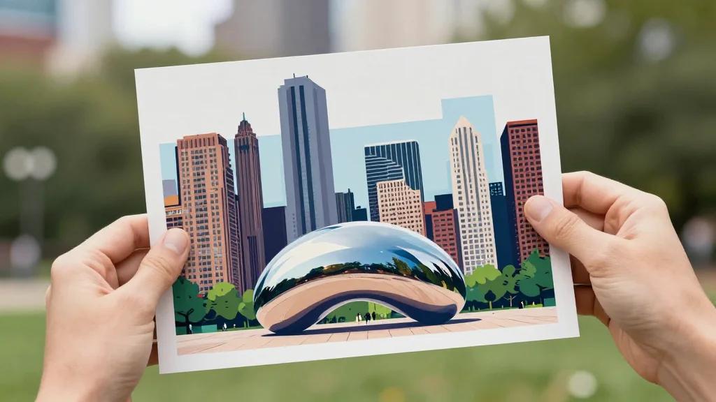 Chicago Artist Creates Tourism Posters for City's Neighborhoods