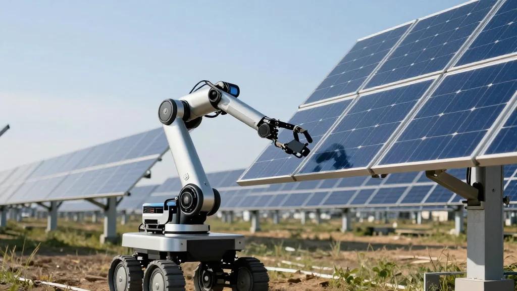 Robots Deploy 100 MW Solar on 1‑GW AES Project