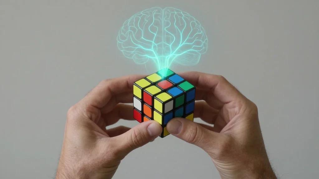 What Brain Waves Reveal About People Who Can Solve a Rubik’s Cube in Seconds