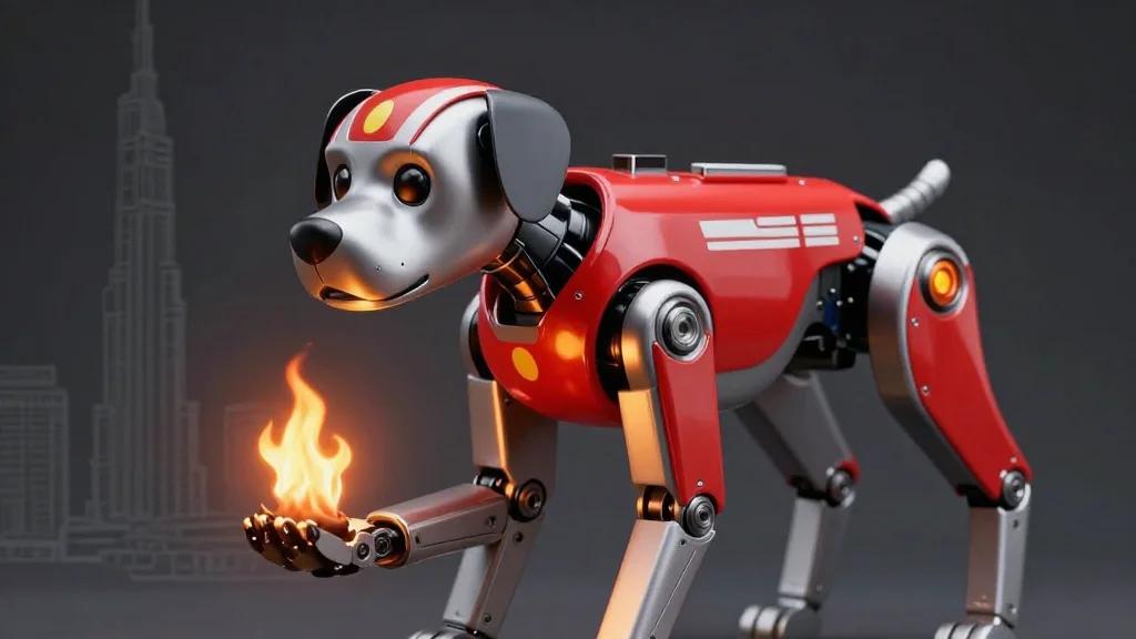 Dubai Deploys Robot Dogs to Aid Firefighters