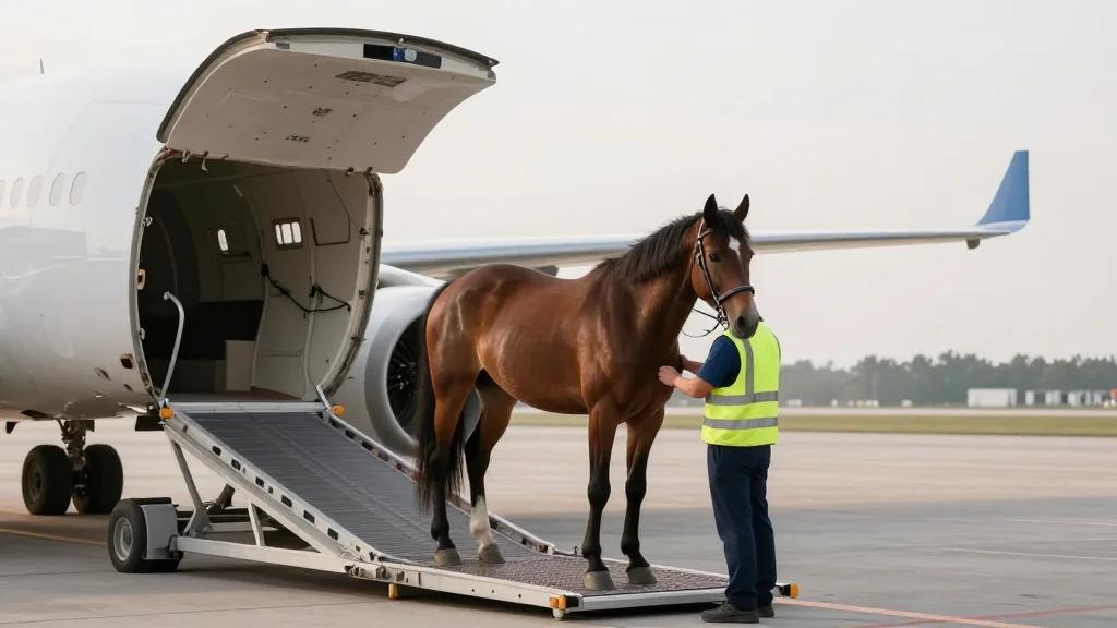 Liege Airport Hosts Dedicated Horse Logistics Hub