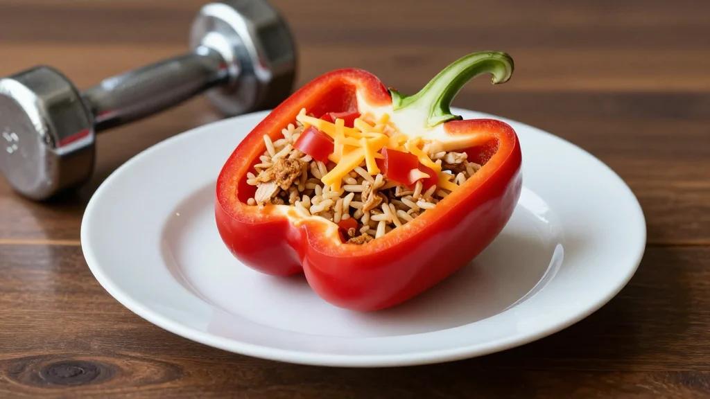 Turkey-Stuffed Bell Peppers