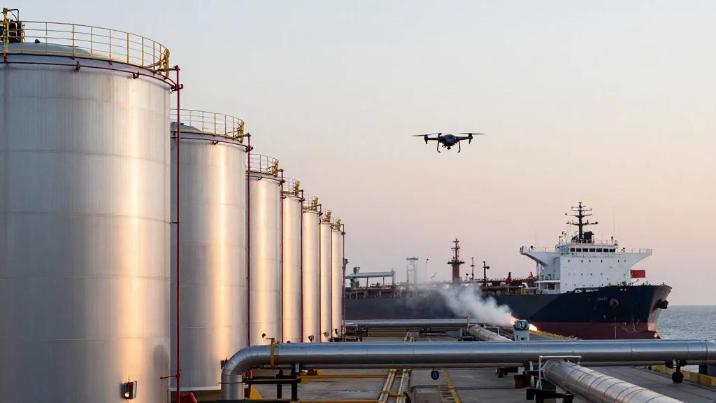 Ukrainian Drones Hit Transneft Oil Loading at Ust‑Luga