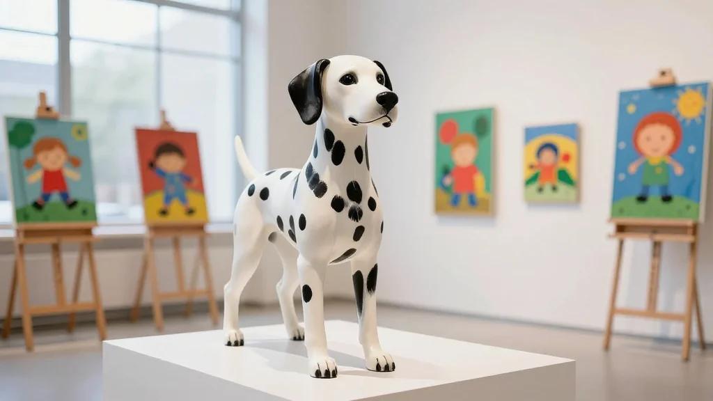 Croatia Launches Guinness Record Bid for Largest Dalmatian Dog Art Exhibition