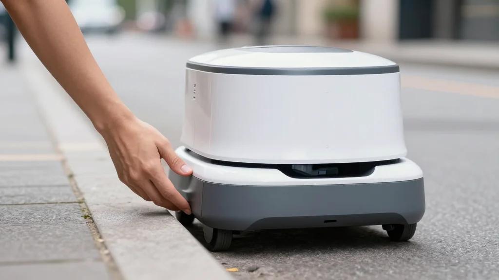 Human Helpers Rescue Finnish Delivery Robots After Curb Mishap, Fueling Safety Debate