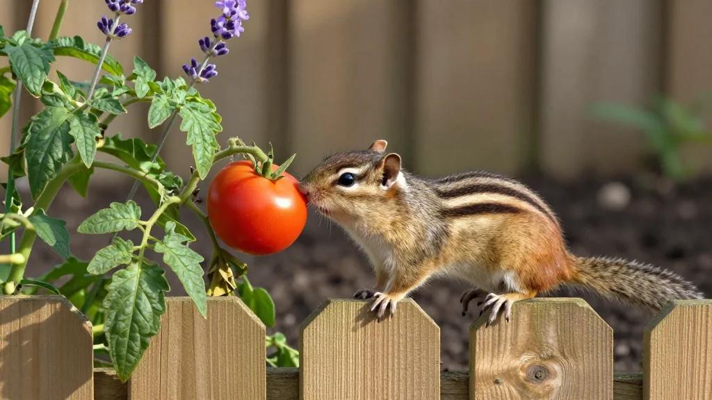 How to Deter Chipmunks From Your Fenced Garden