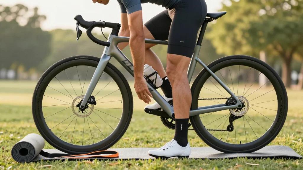 Add Post-Ride Stretching to Rouvy and Zwift