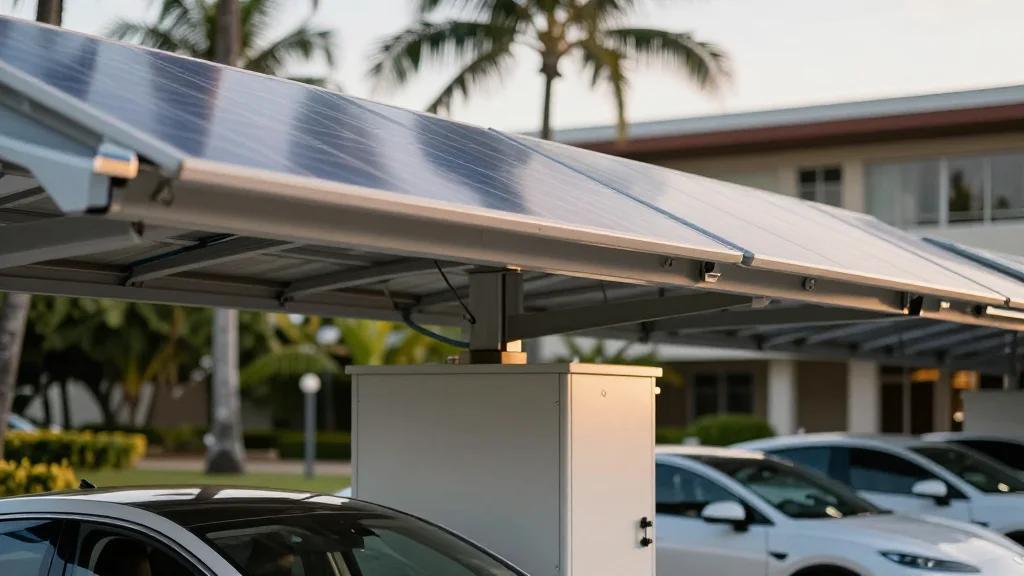 Hawai‘i Campus Adds Solar Carports with Battery Storage