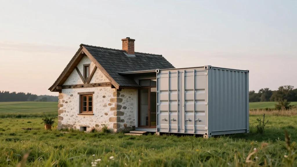 Czech Actress Světlana Nálepková Marries Cottage Charm with Shipping Containers