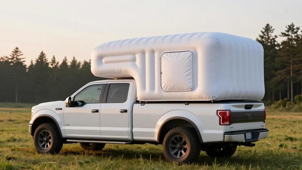 200-Lb Inflatable Camper Airs up in 5 Minutes to Sleep 4 People
