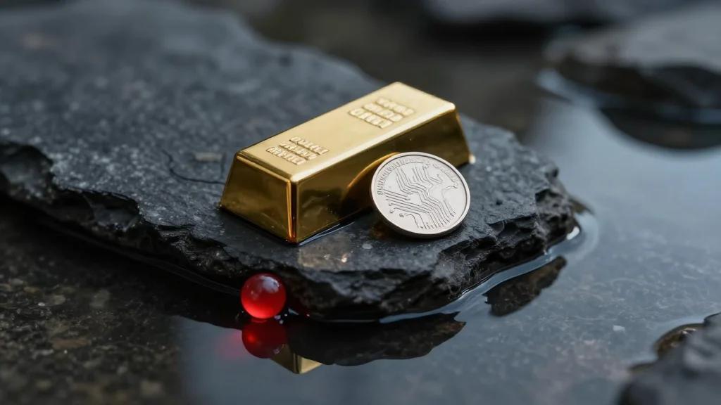 Bitcoin and Gold Tumble, Digital Gold Proves Risky