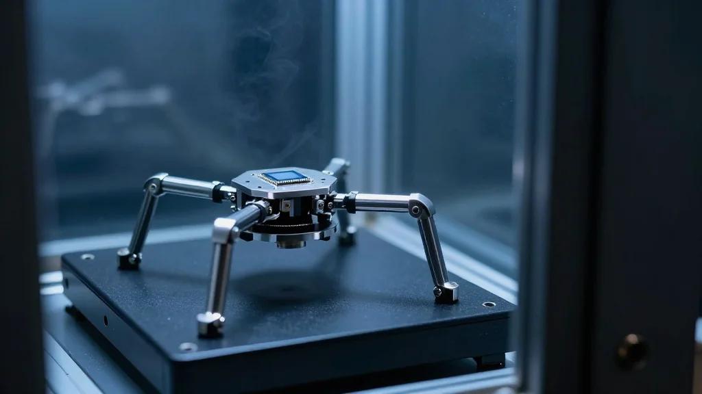 Hexapod Concept for Low-Temperature Quantum Applications