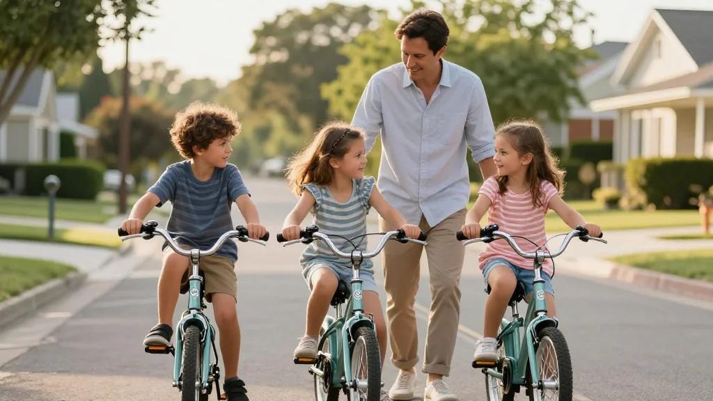 I Started Letting My Son Bike with His Friends when He Was 8. It Gives Me Anxiety, but I See...