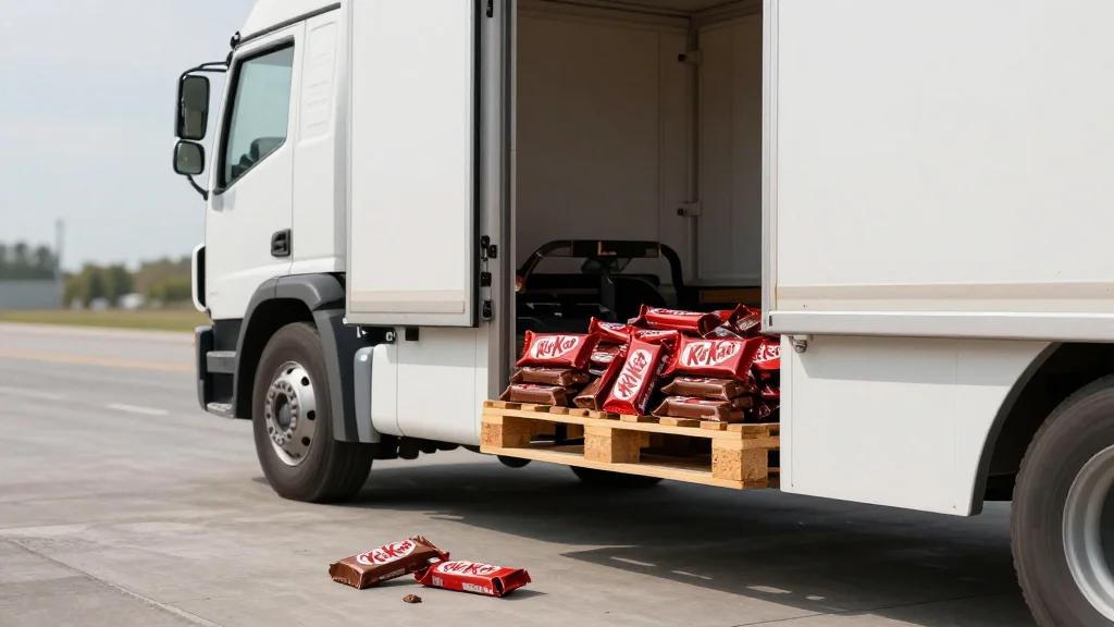 Nestlé Reports 413,793 KitKat Bars Vanished, Truck Missing