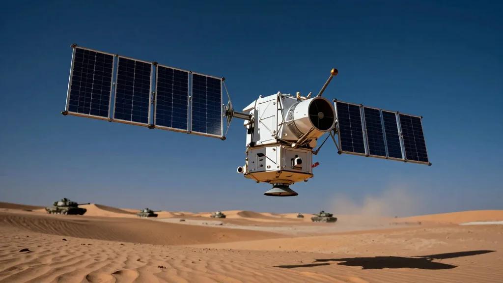 Chinese Satellites Over Middle East Alarm U.S. Military