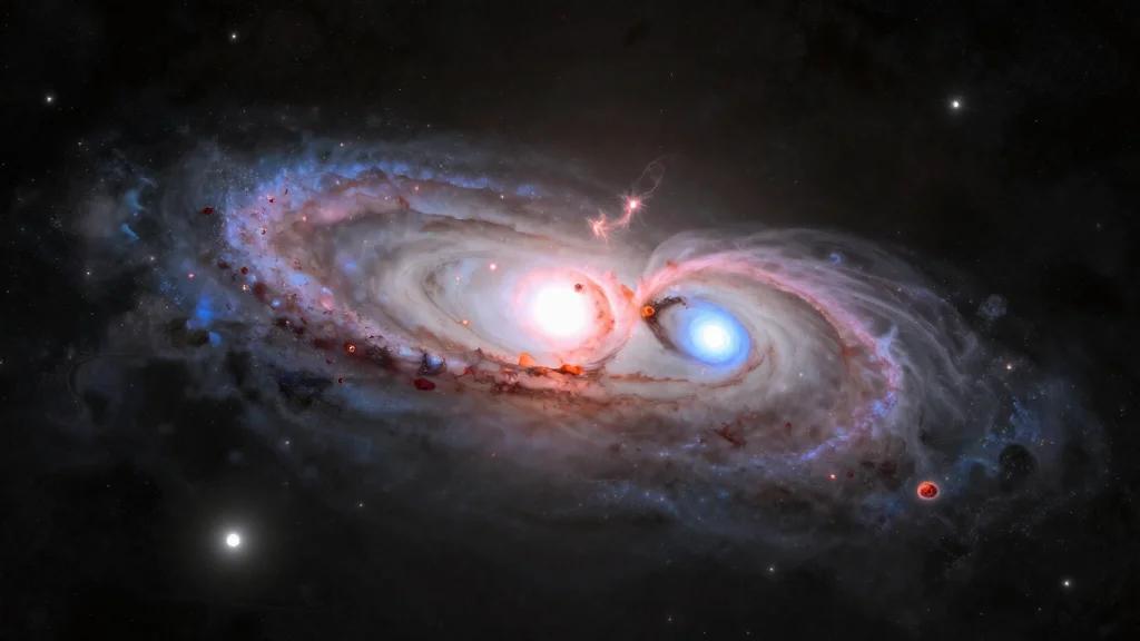 Peculiar Galaxies Reveal Cosmic Violence Behind Galaxy Formation