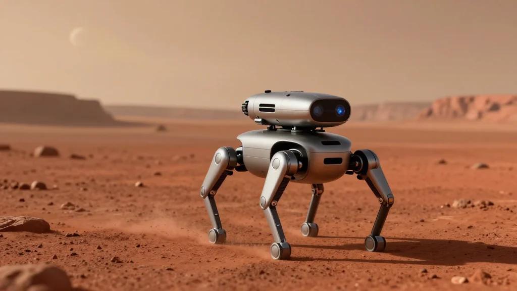 Legged Robot Enables Rapid Moon, Mars Resource Surveys