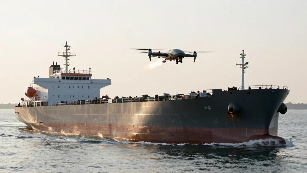 Drone Strike Damages Laden Supertanker, Gulf Shipping Tensions Rise