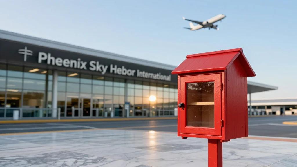PHX Free Little Library Debuts at Phoenix Sky Harbor