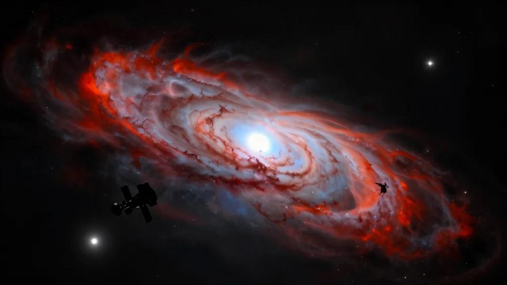 NASA-JAXA’s XRISM Telescope Clocks Hot Wind of Galaxy M82