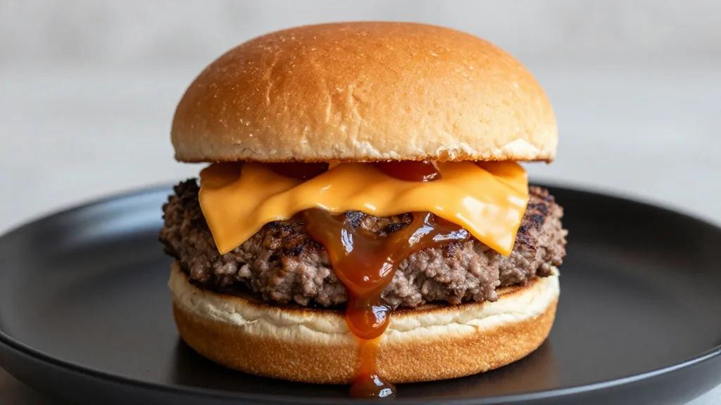 Cheeseburgers with Maple-Curry Ketchup