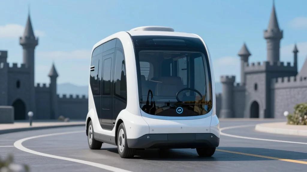 Autonomous Vehicle Threatens Disney Bus Loop Safety