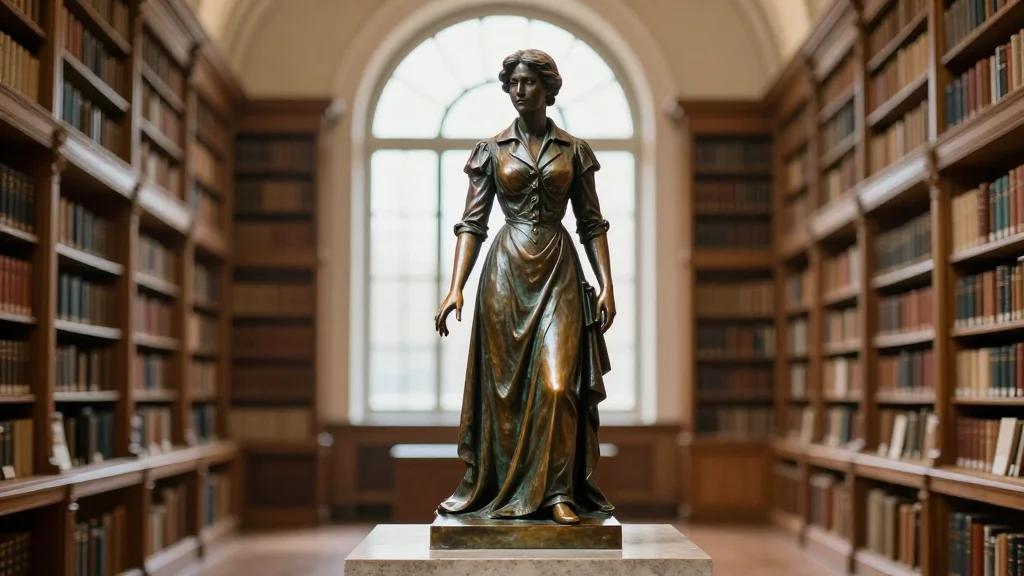 Margaret Fuller Bronze Sculpture Donated to Concord Library