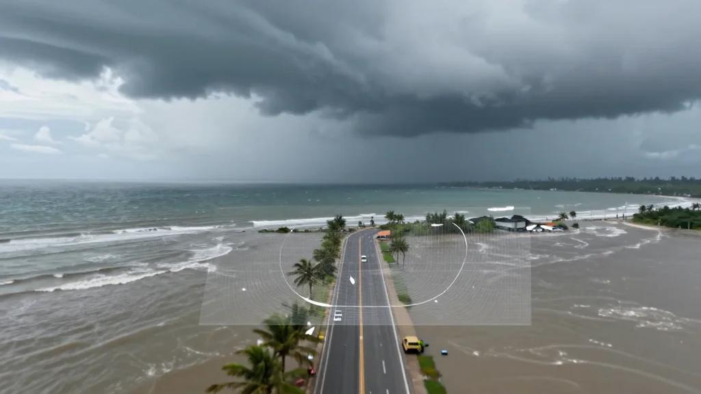 Modelling of Surface Roughness Effects on Cyclone Wind Fields and Associated Storm Surge Along the East Coast