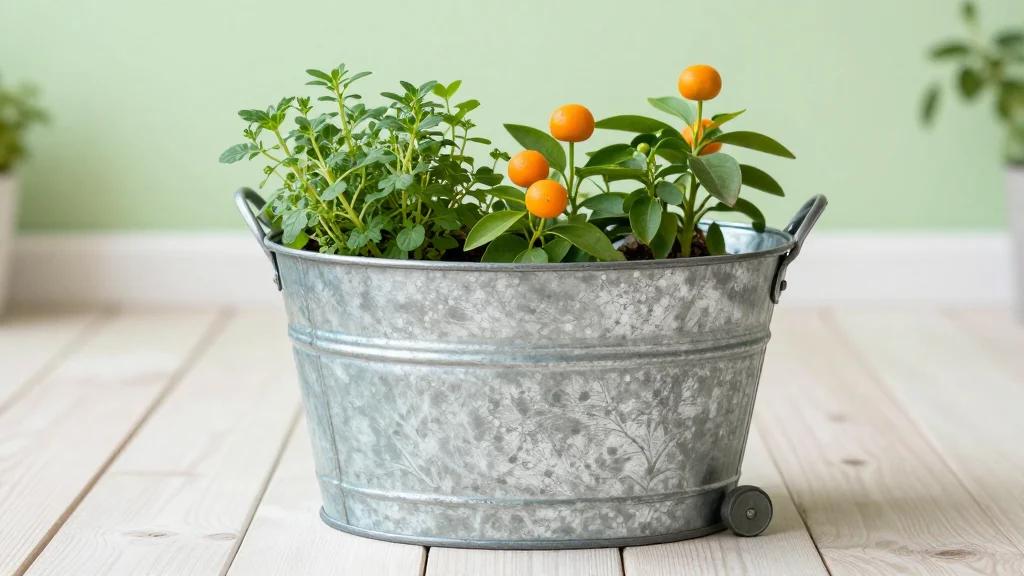 This Old Wheeled Cleaning Bucket Is TikTok's New Patio Planter Hack You Need to See Before Paying £110 for Pots